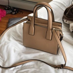 A forever 21 nude bag
